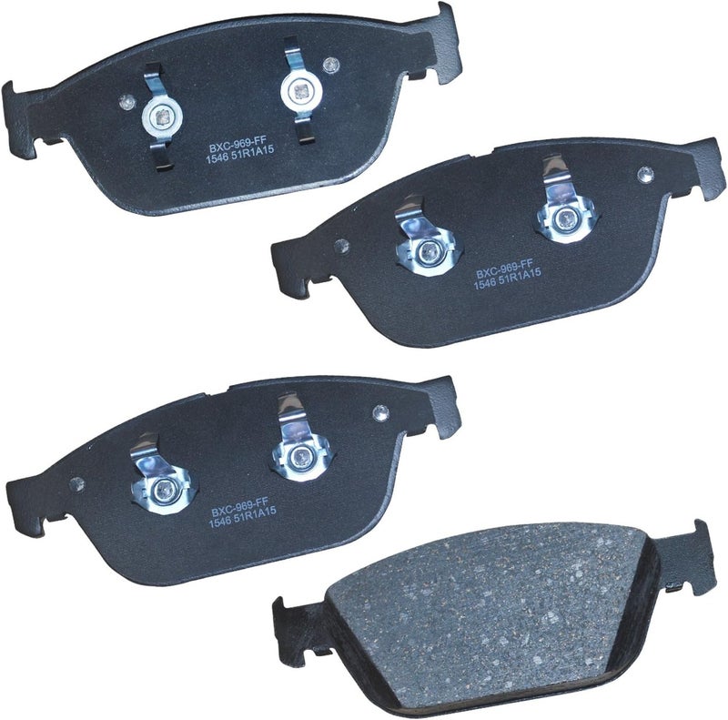Bendix Premium SBC1546 Ceramic Front Brake Pads for Audi A8 Quattro 2013-2012, A8 Quattro 2018-2015, SQ5 2017-2014 - Image 1